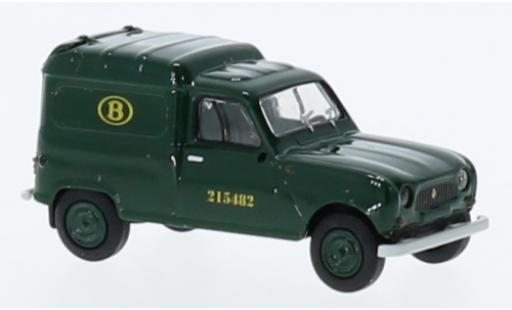 Diecast model cars Renault 4 1/87 Brekina R Fourgonnette Bahn Belgique (B) 1961 Renault 4 1/87 Brekina R Fourgonnette Bahn Belgique (B) 1961 diecast model cars