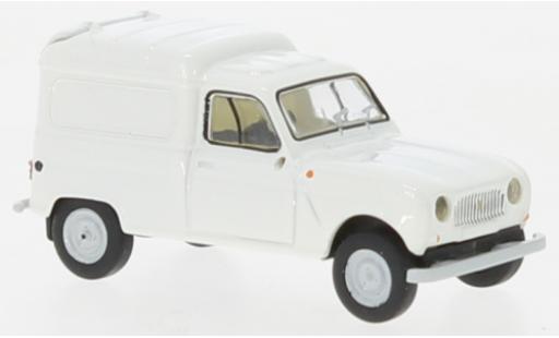 Diecast model cars Renault 4 1/87 Brekina R Fourgonnette white 1961 Renault 4 1/87 Brekina R Fourgonnette white 1961 diecast model cars