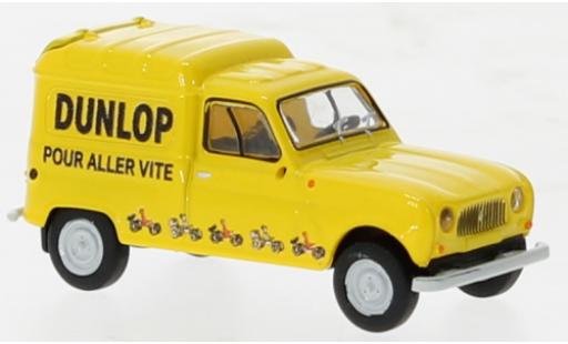 Diecast model cars Renault 4 1/87 Brekina R Fourgonnette Dunlop 1960 Renault 4 1/87 Brekina R Fourgonnette Dunlop 1960 diecast model cars
