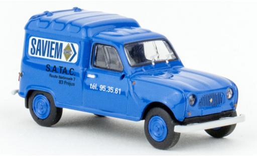 Diecast model cars Renault 4 1/87 Brekina R Fourgonnette Saviem 1961 Renault 4 1/87 Brekina R Fourgonnette Saviem 1961 diecast model cars