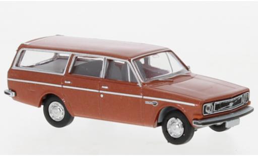 Diecast model cars Volvo 145 1/87 Brekina camionnette metallise orange 1971 Volvo 145 1/87 Brekina camionnette metallise orange 1971 diecast model cars