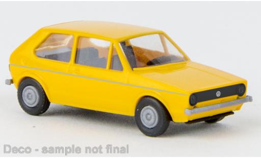 Diecast model cars Volkswagen Golf 1/87 Brekina I orange 1974 Volkswagen Golf 1/87 Brekina I orange 1974 diecast model cars