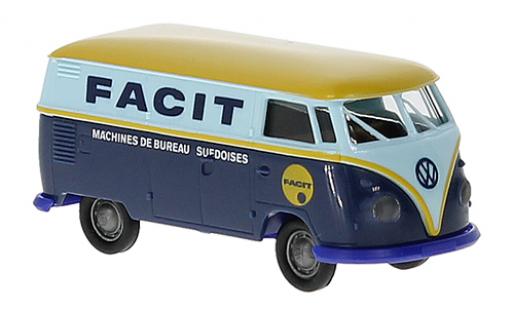 Volkswagen T1 1/87 Brekina b fourgon Facit 1960 diecast model cars