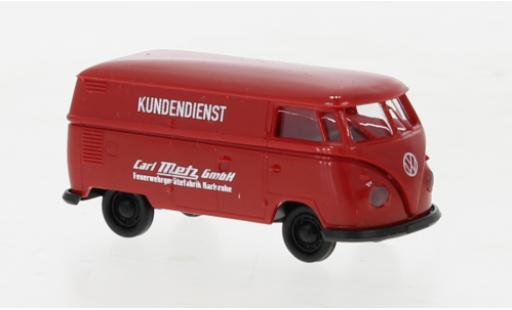 Volkswagen T1 1/87 Brekina b fourgon Metz Feuerwehrgerätefabrik 1960 diecast model cars