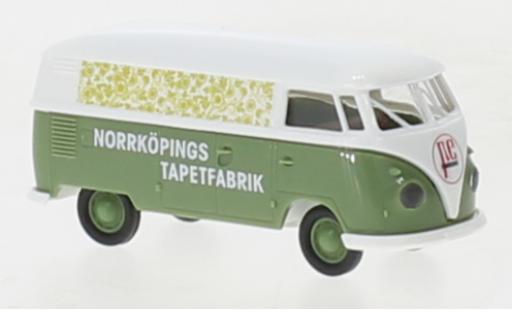 Diecast model cars Volkswagen T1 1/87 Brekina b fourgon Norrköpings Tapetfabrik 1960 Volkswagen T1 1/87 Brekina b fourgon Norrköpings Tapetfabrik 1960 diecast model cars