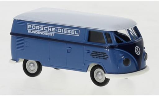 Volkswagen T1 1/87 Brekina b fourgon Porsche Diesel Porsche Diesel Service clients 1960 diecast model cars