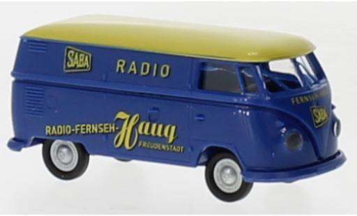Diecast model cars Volkswagen T1 1/87 Brekina b fourgon Saba Radio Haug 1960 Volkswagen T1 1/87 Brekina b fourgon Saba Radio Haug 1960 diecast model cars