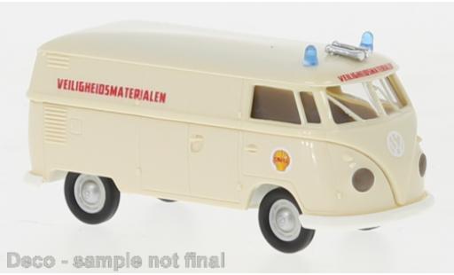 Diecast model cars Volkswagen T1 1/87 Brekina b fourgon S Veiligheidsmaterialen 1960 Volkswagen T1 1/87 Brekina b fourgon S Veiligheidsmaterialen 1960 diecast model cars