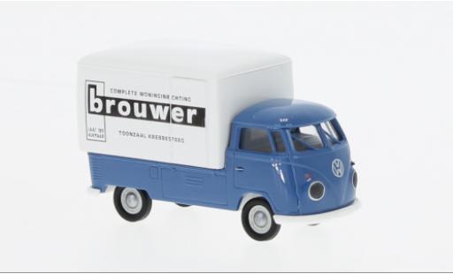 Diecast model cars Volkswagen T1 1/87 Brekina b Großraum-wagon conteneur Brouwer 1960 Volkswagen T1 1/87 Brekina b Großraum-wagon conteneur Brouwer 1960 diecast model cars