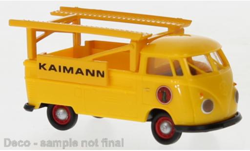 Diecast model cars Volkswagen T1 1/87 Brekina b transporteur Race Kaimann Kaimann 1960 Volkswagen T1 1/87 Brekina b transporteur Race Kaimann Kaimann 1960 diecast model cars