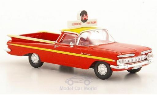 Diecast model cars Chevrolet El Camino 1/87 Brekina Florida East Coast Railway Chevrolet El Camino 1/87 Brekina Florida East Coast Railway diecast model cars