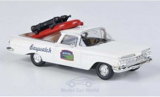 Diecast model cars Chevrolet El Camino 1/87 Brekina Malibu Baywatch mit Ladegut Chevrolet El Camino 1/87 Brekina Malibu Baywatch mit Ladegut diecast model cars