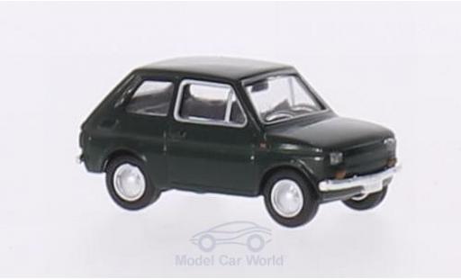 Fiat 126 1/87 Brekina green diecast model cars
