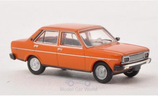 Fiat 131 1/87 Brekina Mirafiori orange Ausführung mit Rechteckscheinwerfern diecast model cars