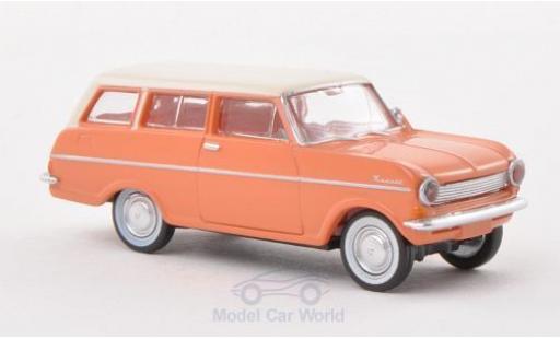 Diecast model cars Opel Kadett E 1/87 Brekina A Caravan red/white Opel Kadett E 1/87 Brekina A Caravan red/white diecast model cars