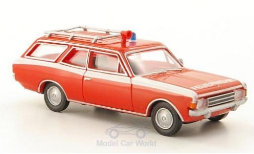 Diecast model cars Opel Rekord 1/87 Brekina C Caravan Feuerwehr Opel Rekord 1/87 Brekina C Caravan Feuerwehr diecast model cars