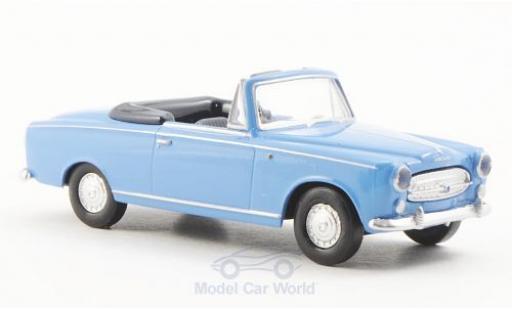 Peugeot 403 1/87 Brekina Cabriolet blue diecast model cars