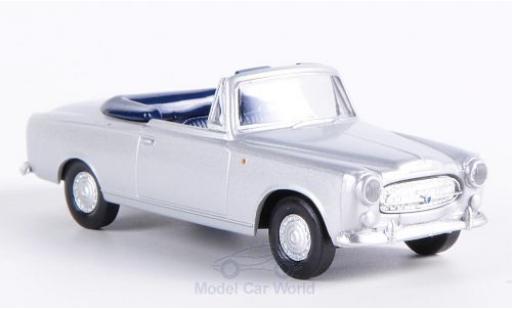 Peugeot 403 1/87 Brekina Cabriolet grey diecast model cars
