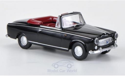Peugeot 403 1/87 Brekina black diecast model cars