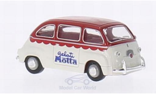 Fiat Multipla 1/87 Brekina Gelati Motta diecast model cars