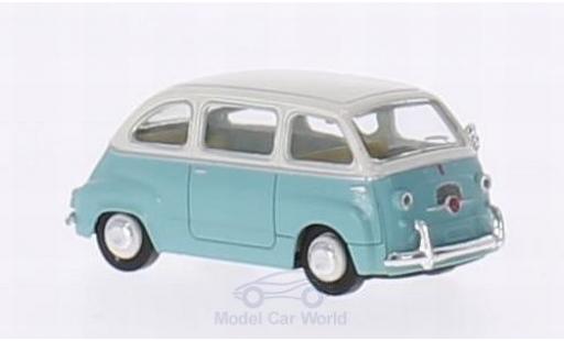 Fiat Multipla 1/87 Brekina türkis/white diecast model cars