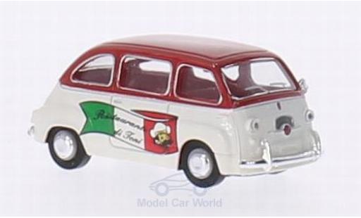 Fiat Multipla 1/87 Brekina Ristorante di Toni diecast model cars