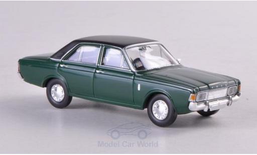 Ford 20M 1/87 Brekina 20m (P7b) green/matt-black diecast model cars