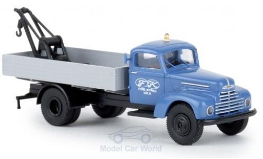 Diecast model cars Ford FK 1/87 Brekina 3500 Abschleppwagen Werke 1951 Ford FK 1/87 Brekina 3500 Abschleppwagen Werke 1951 diecast model cars