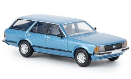 Diecast model cars Ford Granada 1/87 Brekina II Turnier metallic blue 1977 TD Ford Granada 1/87 Brekina II Turnier metallic blue 1977 TD diecast model cars