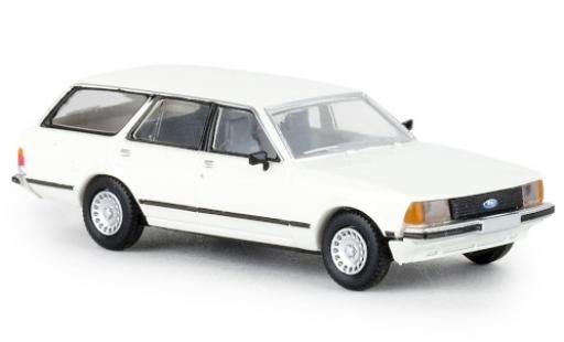 Diecast model cars Ford Granada 1/87 Brekina II Turnier white 1977 TD Ford Granada 1/87 Brekina II Turnier white 1977 TD diecast model cars