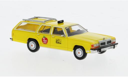 Diecast model cars Ford LTD 1/87 Brekina Station Wagon Big Apple Cab 1979 1:87 Ford LTD 1/87 Brekina Station Wagon Big Apple Cab 1979 1:87 diecast model cars