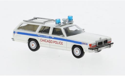 Diecast model cars Ford LTD 1/87 Brekina Station Wagon Chicago Police 1979 1:87 Ford LTD 1/87 Brekina Station Wagon Chicago Police 1979 1:87 diecast model cars
