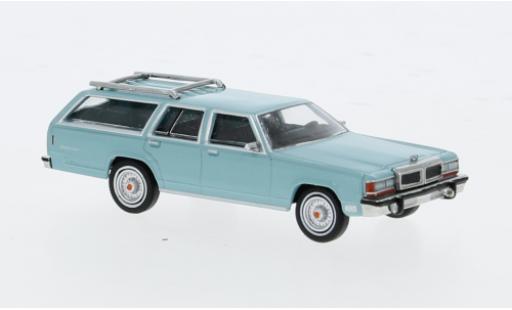 Diecast model cars Ford LTD 1/87 Brekina Station Wagon blau 1979 1:87 Ford LTD 1/87 Brekina Station Wagon blau 1979 1:87 diecast model cars