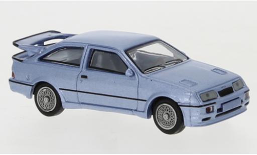 Ford Sierra 1/87 Brekina RS 500 Cosworth metallic blue 1986 diecast model cars