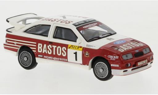 Ford Sierra 1/87 Brekina RS 500 Cosworth No.1 Eggenberger Motorsport Bastos 24h Spa 1989 G.Brancatelli/B.Schneider/W.Percy diecast model cars