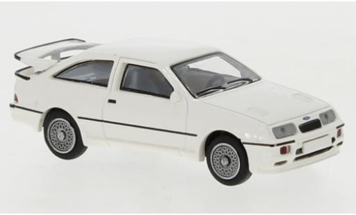 Ford Sierra 1/87 Brekina RS 500 Cosworth white 1986 diecast model cars