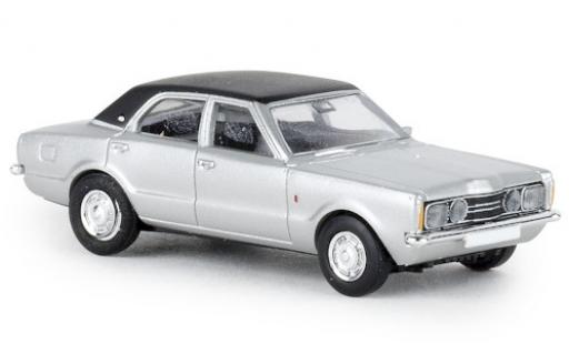 Diecast model cars Ford Taunus 1/87 Brekina GXL grey/black 1972 Ford Taunus 1/87 Brekina GXL grey/black 1972 diecast model cars