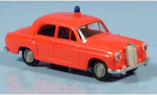 Diecast model cars Mercedes 180 1/87 Brekina Ponton Feuerwehr ohne Vitrine Mercedes 180 1/87 Brekina Ponton Feuerwehr ohne Vitrine diecast model cars