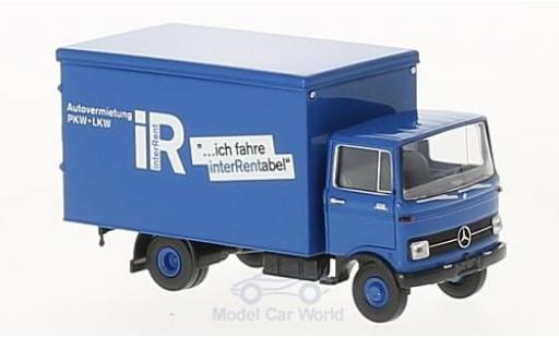 Mercedes LP 608 1/87 Brekina Koffer InterRent-Autovermietung diecast model cars
