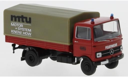 Mercedes LP 608 1/87 Brekina PP Werkfeuerwehr MTU 1966 diecast model cars