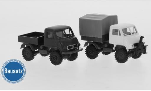 Mercedes Unimog 1/87 Brekina 402 Sortiment zum Bau von 2 Modellen 1950 diecast model cars