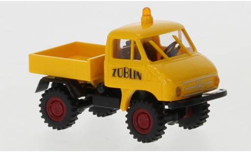 Mercedes Unimog 1/87 Brekina 411 Pritsche Züblin 1960 diecast model cars