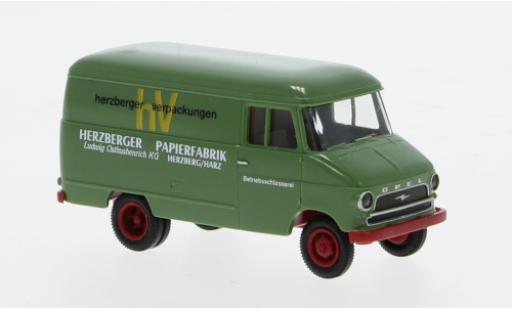 Diecast model cars Opel Blitz 1/87 Brekina Kasten A Herzberger Papierfrabrik 1959 1:87 Opel Blitz 1/87 Brekina Kasten A Herzberger Papierfrabrik 1959 1:87 diecast model cars