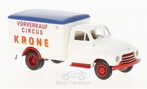 Diecast model cars Opel Blitz 1/87 Brekina Koffer Circus Krone Vorverkauf Opel Blitz 1/87 Brekina Koffer Circus Krone Vorverkauf diecast model cars