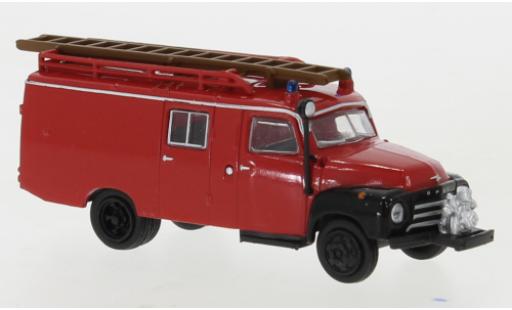 Diecast model cars Opel Blitz 1/87 Brekina LF 8 red/black 1952 Opel Blitz 1/87 Brekina LF 8 red/black 1952 diecast model cars