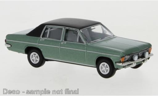 Diecast model cars Opel Diplomat 1/87 Brekina B metallic green/matt-black Opel Diplomat 1/87 Brekina B metallic green/matt-black diecast model cars