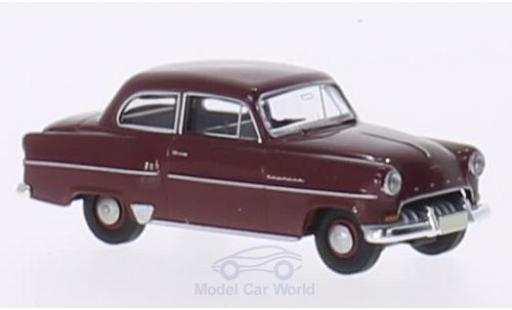 Opel Olympia 1/87 Brekina Limousine red diecast model cars