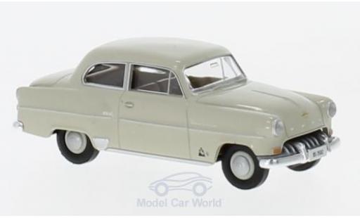 Opel Olympia 1/87 Brekina Rekord beige aus der Schweiz diecast model cars
