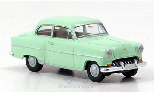 Opel Olympia 1/87 Brekina Rekord green 1953 diecast model cars