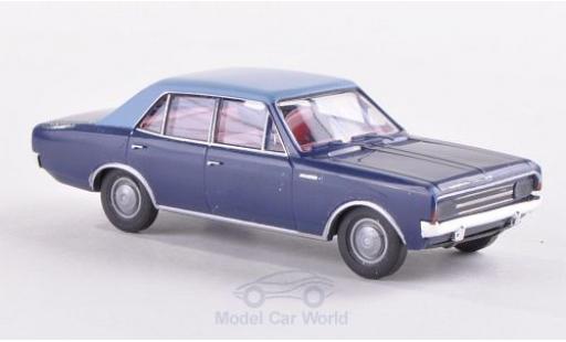Diecast model cars Opel Rekord 1/87 Brekina C blue/blue Opel Rekord 1/87 Brekina C blue/blue diecast model cars
